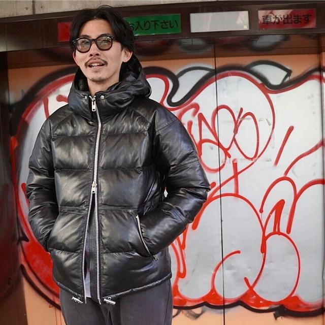 リューグー（LIUGOO）/VaLLet 本革 中綿ジャケット メンズ ヴァレット VALLET04SH  中綿レザージャケット_4