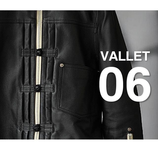 リューグー（LIUGOO）/VaLLet 本革 レザージージャン メンズ ヴァレット VALLET06AN_17