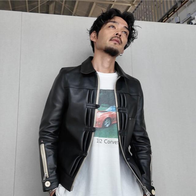 リューグー（LIUGOO）/VaLLet 本革 レザージージャン メンズ ヴァレット VALLET06AN_3