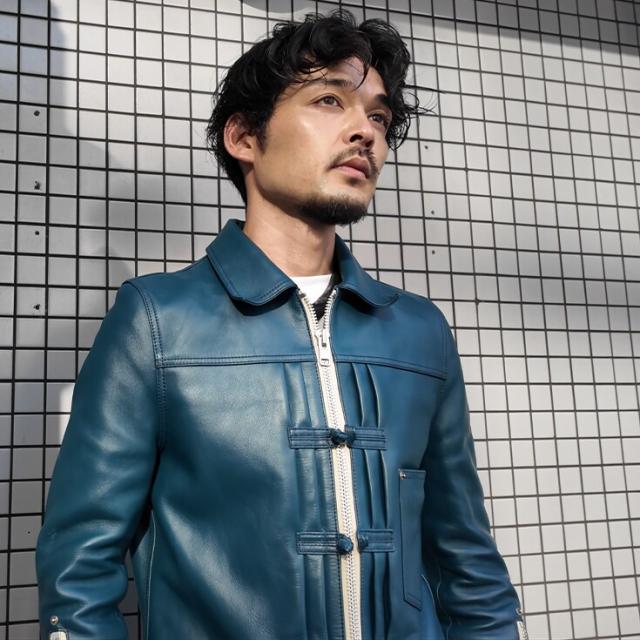 リューグー（LIUGOO）/VaLLet 本革 レザージージャン メンズ ヴァレット VALLET06AN_12