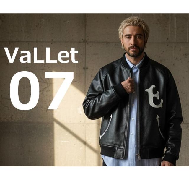リューグー（LIUGOO）/VaLLet 本革 レザースタジャン メンズ ヴァレット VALLET07AN