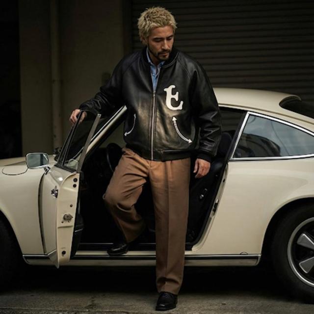 リューグー（LIUGOO）/VaLLet 本革 レザースタジャン メンズ ヴァレット VALLET07AN