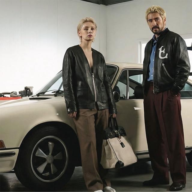 リューグー（LIUGOO）/VaLLet 本革 レザースタジャン メンズ ヴァレット VALLET07AN