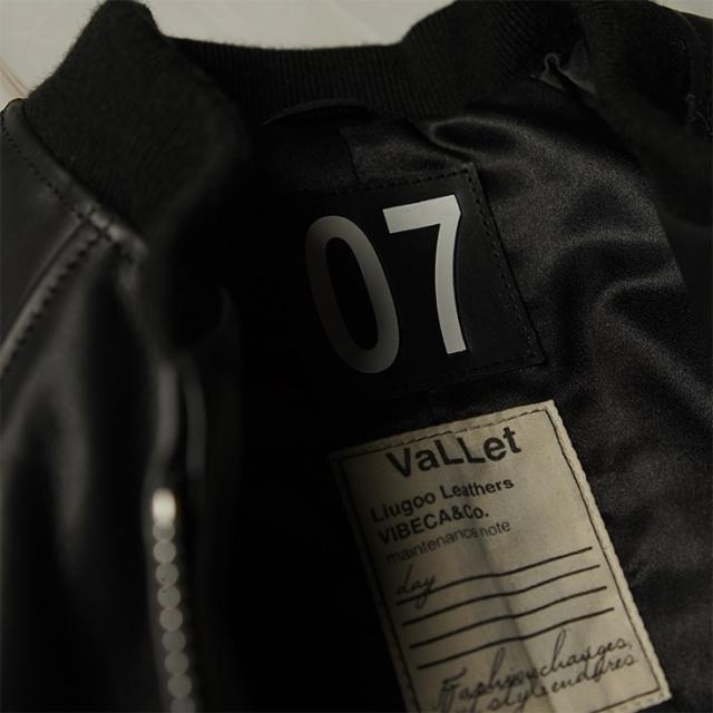 リューグー（LIUGOO）/VaLLet 本革 レザースタジャン メンズ ヴァレット VALLET07AN