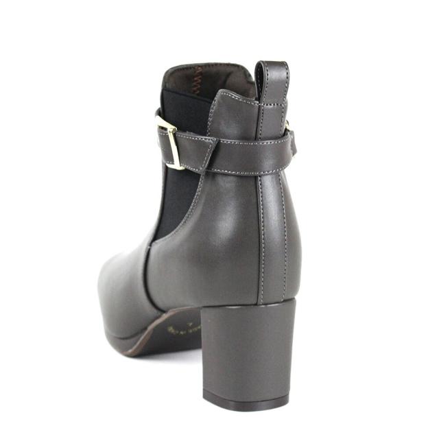 シューファンタジー（Shoe Fantasy）/シューファンタジー Shoe Fantasy 晴雨兼用 スクエアトゥ サイドゴア ショートブーツ の通販は