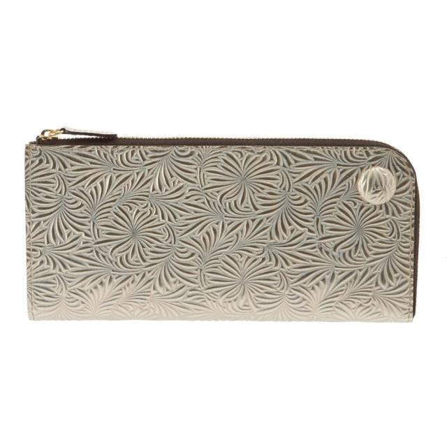 バックヤードファミリー（BACKYARD FAMILY）/長財布 L字ファスナー Neutral Gray ニュートラルグレイ 通販 レディース 財布 ウォレ