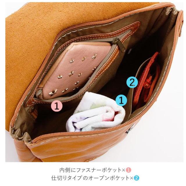 バックヤードファミリー/リュック レディース 革 通販 レザー 大容量