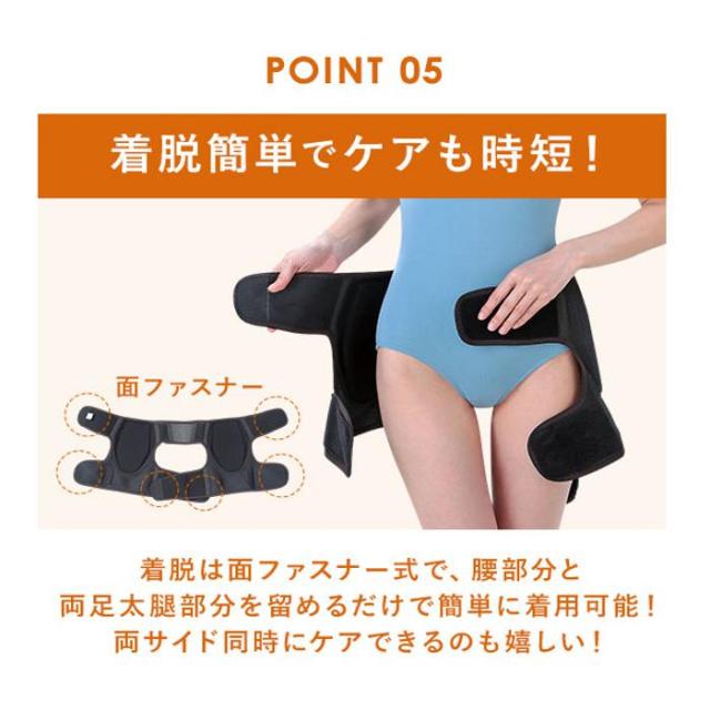 バックヤードファミリー（BACKYARD FAMILY）/股関節ベルト 通販 デラックス股関節ベルト 両足用 股関節 サポーター ベルト 男女兼用 腰…_9