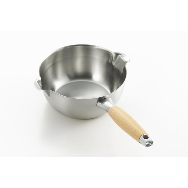 バックヤードファミリー/aikata 両口ステンレス雪平鍋 18cmの通販は