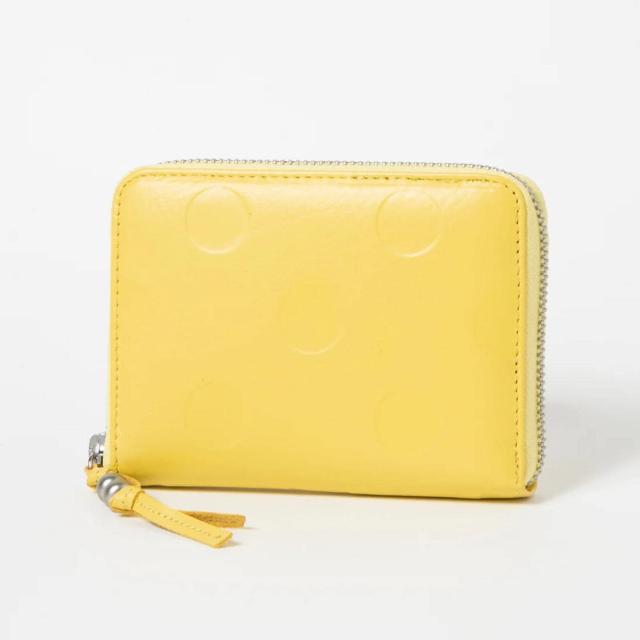 バックヤードファミリー（BACKYARD FAMILY）/percheペルケ ドット型押しラウンドパームフィット財布