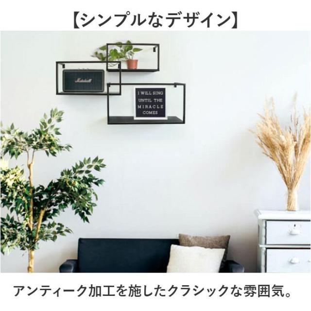 バックヤードファミリー（BACKYARD FAMILY）/アイアン ディスプレイシェルフ 3個セット_11