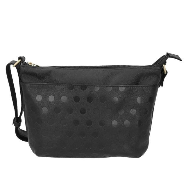 バックヤードファミリー（BACKYARD FAMILY）/zucchero ズッケロ 29125 水玉型押しショルダーバッグ