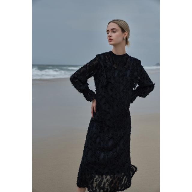 バックヤードファミリー（BACKYARD FAMILY）/カットジャガードブラウス