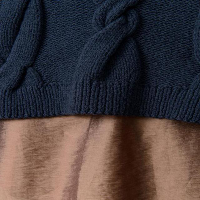 バックヤードファミリー（BACKYARD FAMILY）/手編みニットベストセット