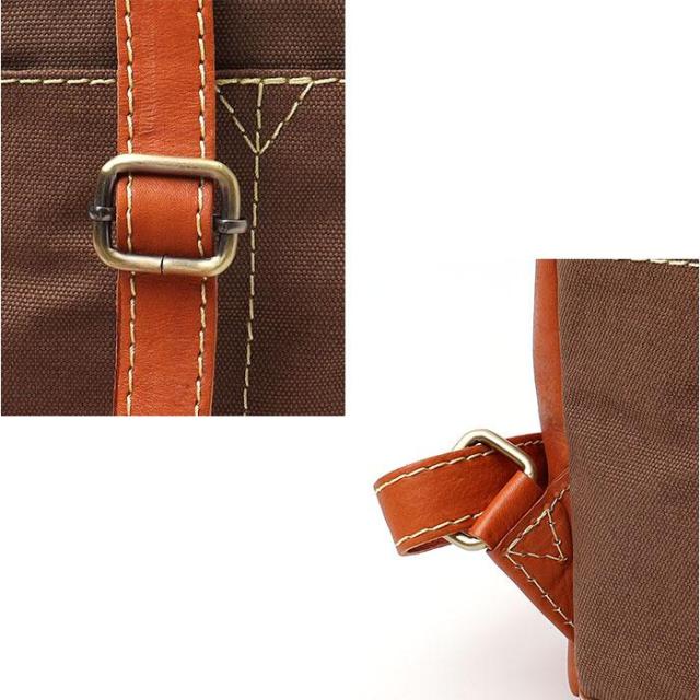 バックヤードファミリー（BACKYARD FAMILY）/zucchero 本革がま口リュック