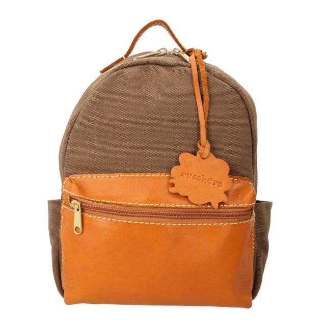 バックヤードファミリー（BACKYARD FAMILY）/zucchero キャンバスxカウレザー リュック