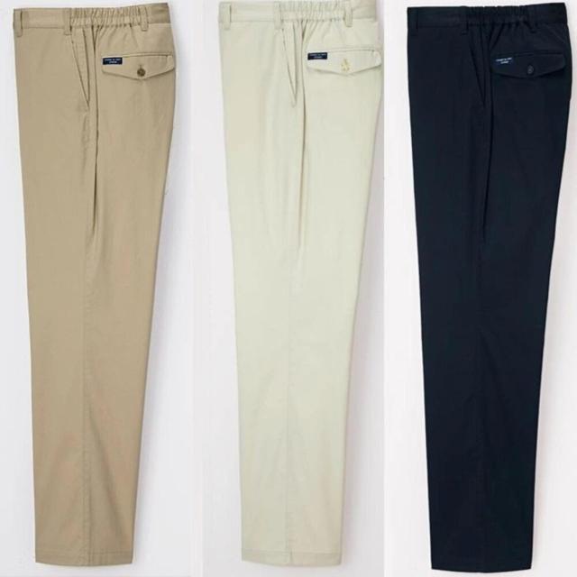 バックヤードファミリー（BACKYARD FAMILY）/【コムルヴァン・オム】お父さんの７得楽々チノパンツ３色組