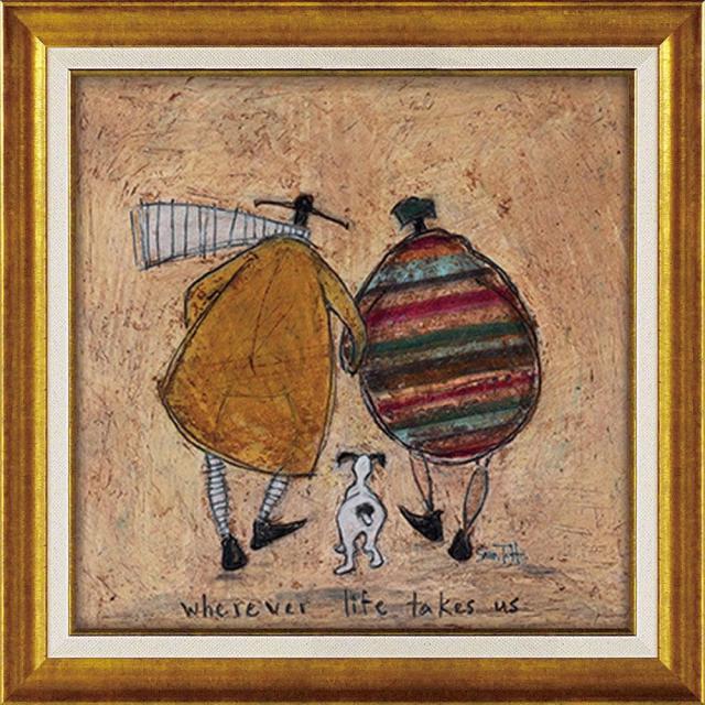 バックヤードファミリー（BACKYARD FAMILY）/SamToft サムトフト アートフレーム_2