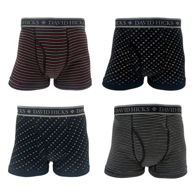 バックヤードファミリー（BACKYARD FAMILY）/【DAVID HICKS】染みないボクサーブリーフ　4枚組