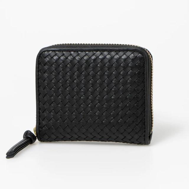 バックヤードファミリー（BACKYARD FAMILY）/perche ペルケ レザーメッシュ ジャバラカードウォレット