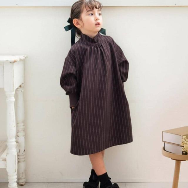 バックヤードファミリー（BACKYARD FAMILY）/Rora ビオラ パール付きバルーンワンピース