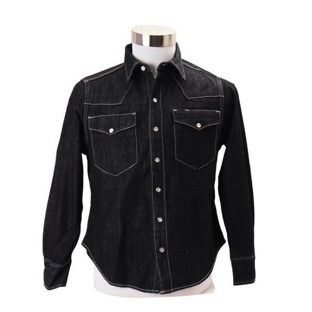 バックヤードファミリー（BACKYARD FAMILY）/HOUSTON USA COTTON DENIM WESTERN SHIRT