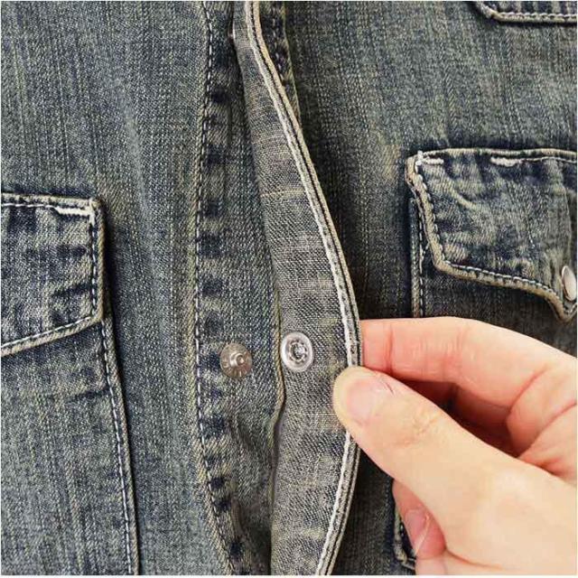 バックヤードファミリー（BACKYARD FAMILY）/HOUSTON USA COTTON DENIM WESTERN SHIRT_12