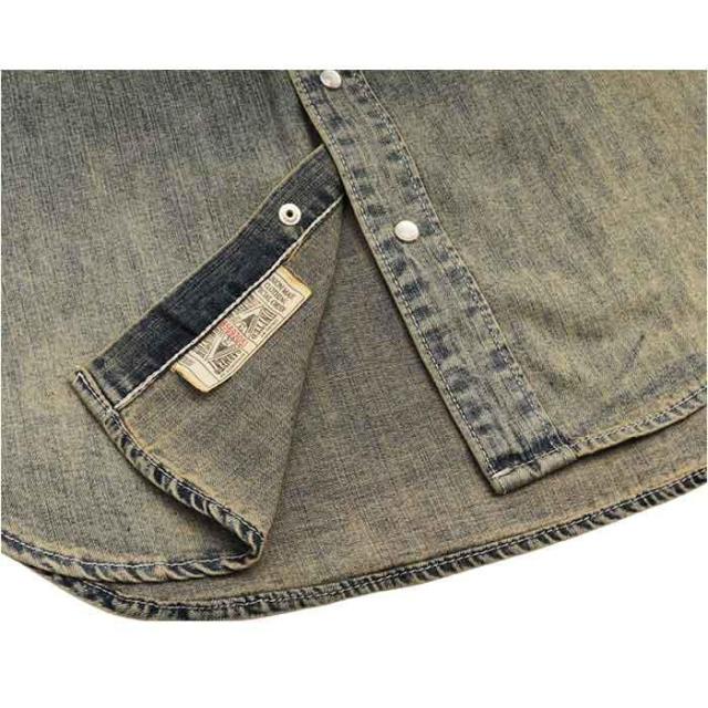 バックヤードファミリー（BACKYARD FAMILY）/HOUSTON USA COTTON DENIM WESTERN SHIRT_14
