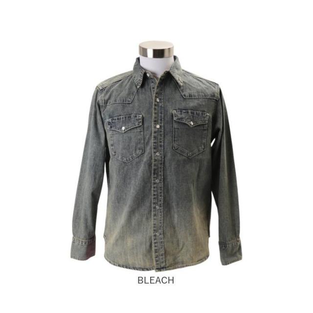 バックヤードファミリー（BACKYARD FAMILY）/HOUSTON USA COTTON DENIM WESTERN SHIRT_18