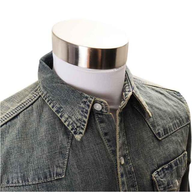 バックヤードファミリー（BACKYARD FAMILY）/HOUSTON USA COTTON DENIM WESTERN SHIRT_10