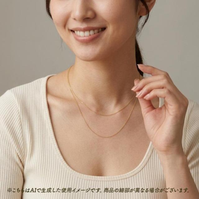 【NEW】バックヤードファミリー（BACKYARD FAMILY）/国産18K YG 国産　太さ0．7ＭＭ 喜平ネックレス50ＣＭ_11