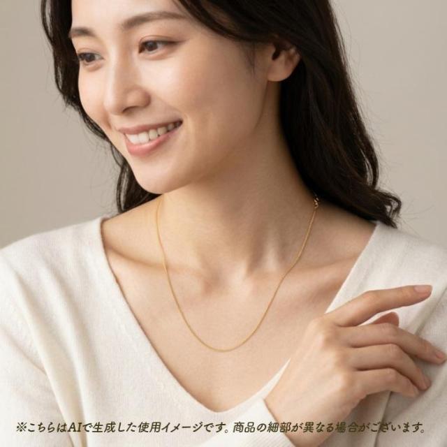 【NEW】バックヤードファミリー（BACKYARD FAMILY）/国産18K YG 国産　太さ0．7ＭＭ 喜平ネックレス50ＣＭ_2
