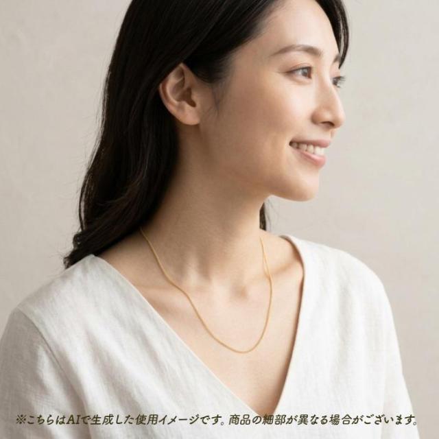 【NEW】バックヤードファミリー（BACKYARD FAMILY）/国産18K YG 国産　太さ0．7ＭＭ 喜平ネックレス50ＣＭ_3