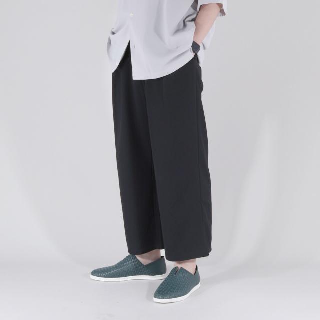 フープ ディ ドゥ（whoop−de−doo）/カカトも踏める 2WAY ローカット スリッポン レザー メッシュ スニーカー 【PINSON】 フープ ディ ドゥ（whoop−de−doo）/カカトも踏める 2WAY ローカット