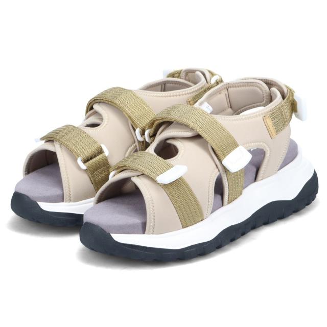 フープ ディ ドゥ（whoop−de−doo）/厚底 ベルクロ スポーツサンダル