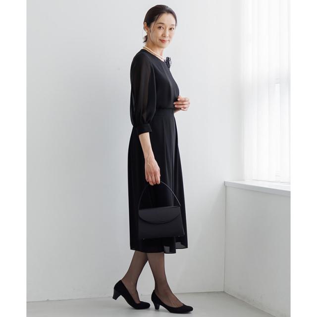 フォルムフォルマ（form forma）/【洗える】【喪服・礼服】シフォンロング丈ワンピース/ブラックフォーマル/七五三/お宮参り/夏_18