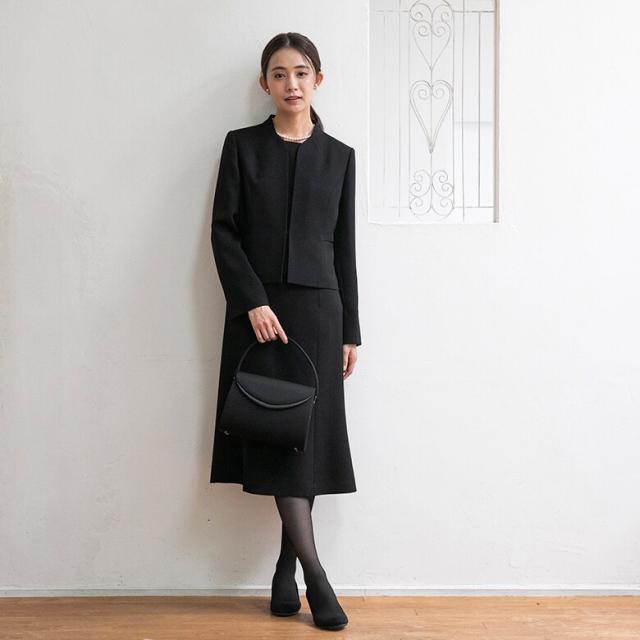 フォルムフォルマ（form forma）/【喪服・礼服】【前開き】ジャケット＆ワンピース/ブラックフォーマル/七五三/オールシーズン_5