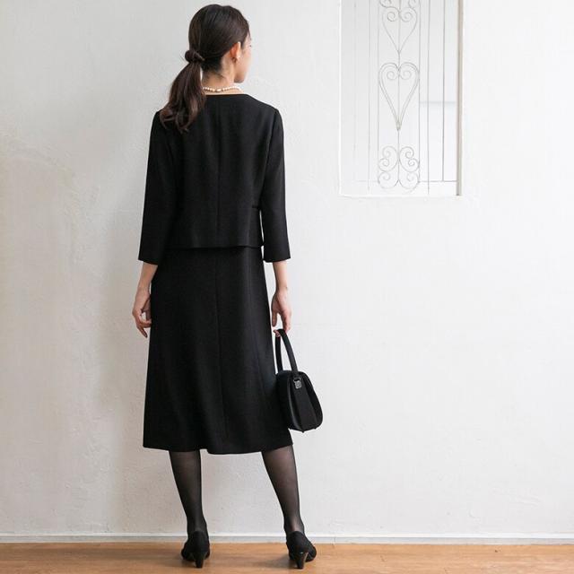 フォルムフォルマ（form forma）/【喪服・礼服】【前開き】ジャケット＆ワンピース/ブラックフォーマル/七五三/オールシーズン_14