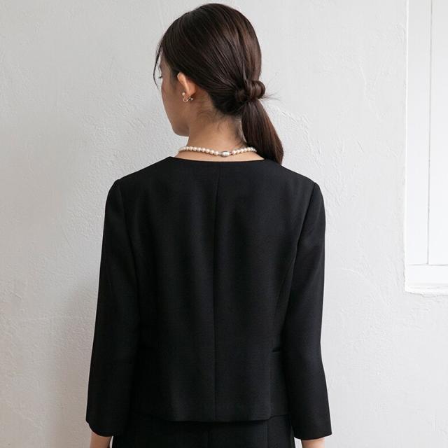 フォルムフォルマ（form forma）/【喪服・礼服】【前開き】ジャケット＆ワンピース/ブラックフォーマル/七五三/オールシーズン_16