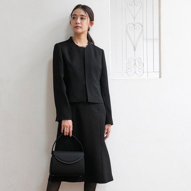 フォルムフォルマ（form forma）/【喪服・礼服】【前開き】ジャケット＆ワンピース/ブラックフォーマル/七五三/オールシーズン_6