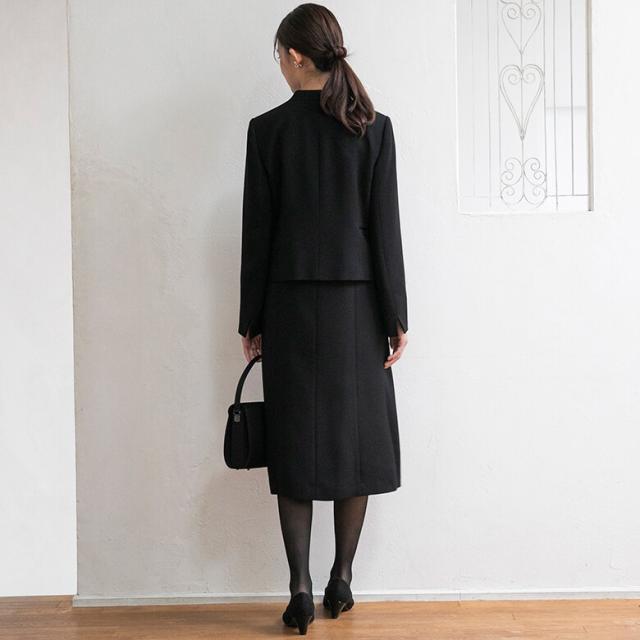 フォルムフォルマ（form forma）/【喪服・礼服】【前開き】ジャケット＆ワンピース/ブラックフォーマル/七五三/オールシーズン_8