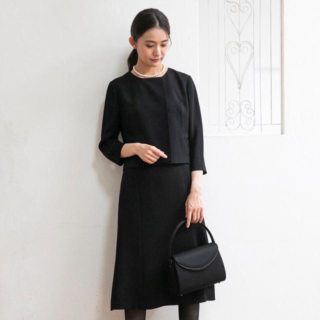 フォルムフォルマ（form forma）/【喪服・礼服】【前開き】ジャケット＆ワンピース/ブラックフォーマル/七五三/オールシーズン_12