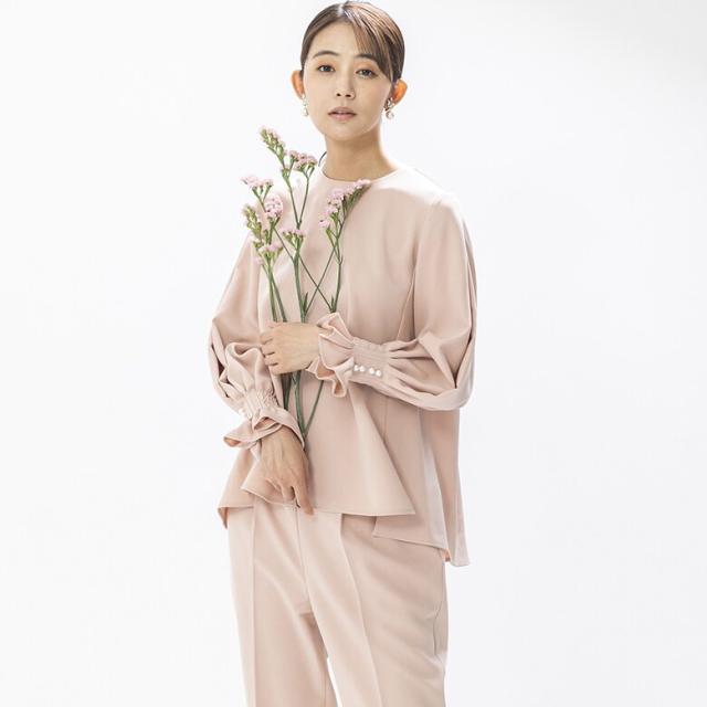 フォルムフォルマ（form forma）/≪セレモニー≫雑誌VERY掲載/パールボタンがポイントセットアップ パンツドレス/卒入学式・七五三の通販は