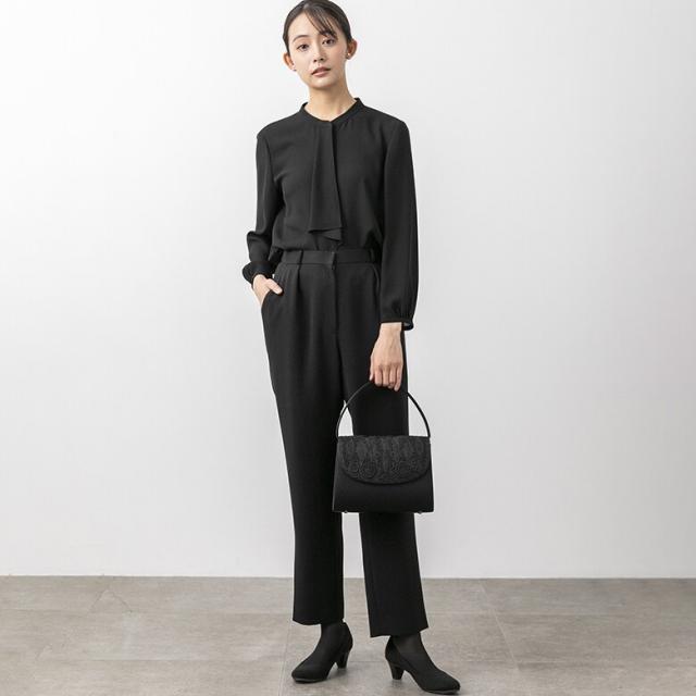 フォルムフォルマ（form forma）/【喪服】【洗える】ジャケット・ブラウス・パンツ/ブラックフォーマル/七五三/オールシーズン フォルムフォルマ（form forma）/【喪服】【洗える】ジャケット