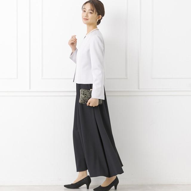 フォルムフォルマ（form forma）/【ジャケット単品】《サテン 生地使用》ジャケット /ボレロ/パーティー/結婚式/ドレス/マザードレス