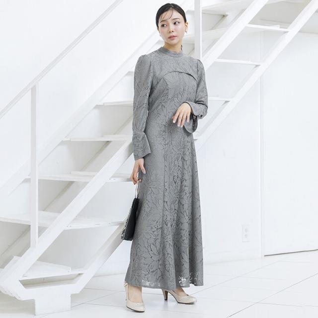 フォルムフォルマ（form forma）/【formforma別注】リーフレースドレス