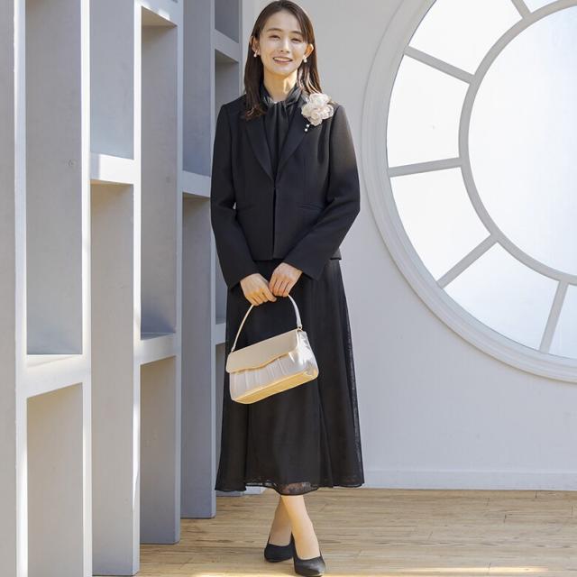 フォルムフォルマ（form forma）/【喪服・礼服】《3点セット》【洗える】/ブラックフォーマル/七五三/卒業式/入学式/オールシーズン