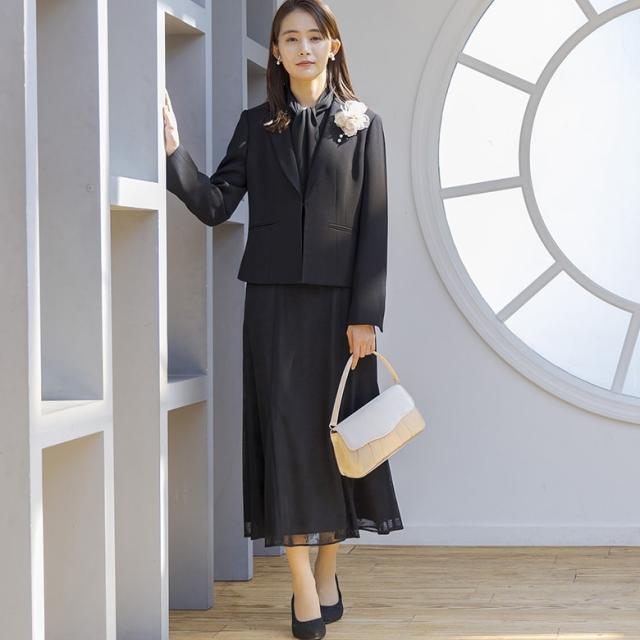 フォルムフォルマ（form forma）/【喪服・礼服】《3点セット》【洗える】/ブラックフォーマル/七五三/卒業式/入学式/オールシーズン