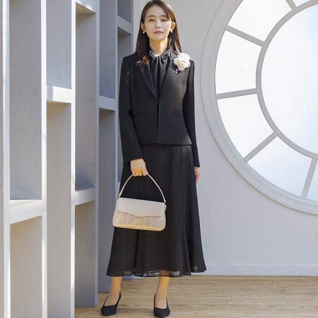 フォルムフォルマ（form forma）/【喪服・礼服】《3点セット》【洗える】/ブラックフォーマル/七五三/卒業式/入学式/オールシーズン