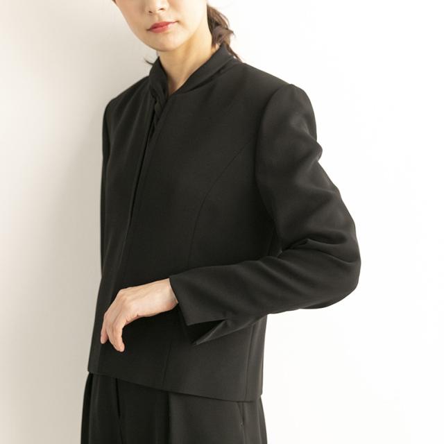 フォルムフォルマ（form forma）/【喪服・礼服】ボウタイブラウス付き　ワイドパンツブラックフォーマル/レディース/卒入学式/七五三_12